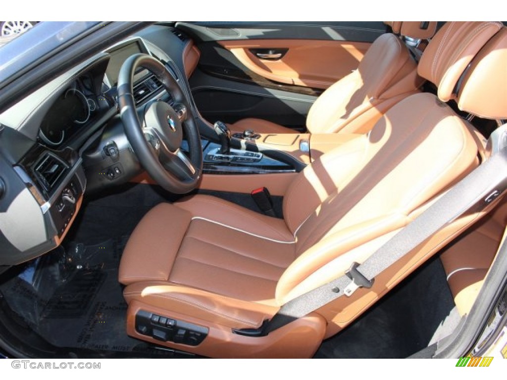 BMW Individual Amaro Brown Interior 2014 BMW 6 Series 650i xDrive Coupe Photo #102647869