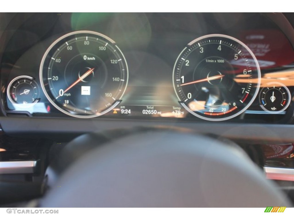 2014 BMW 6 Series 650i xDrive Coupe Gauges Photo #102648049
