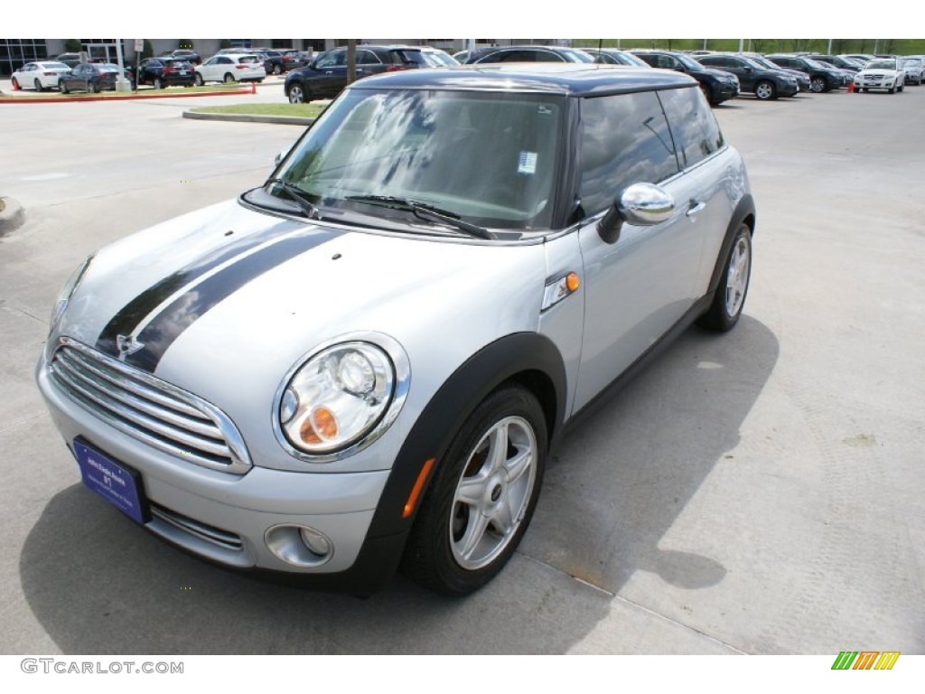 2007 Cooper Hardtop - Pure Silver Metallic / Carbon Black/Carbon Black photo #5