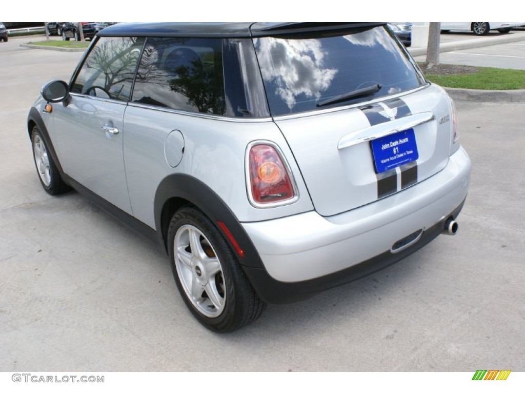 2007 Cooper Hardtop - Pure Silver Metallic / Carbon Black/Carbon Black photo #7