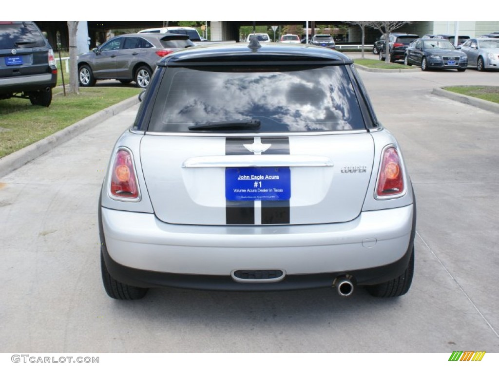 2007 Cooper Hardtop - Pure Silver Metallic / Carbon Black/Carbon Black photo #9