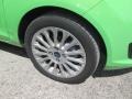 2014 Green Envy Ford Fiesta Titanium Hatchback  photo #2