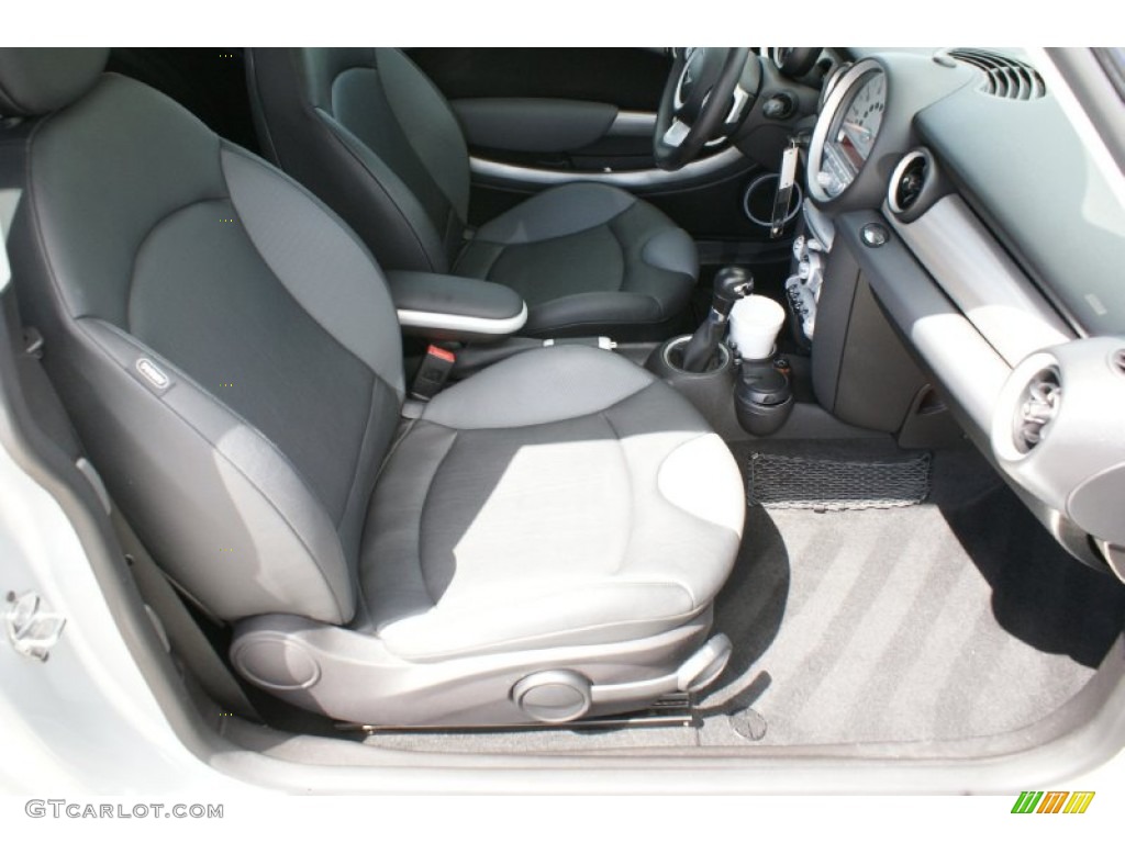 2007 Cooper Hardtop - Pure Silver Metallic / Carbon Black/Carbon Black photo #19