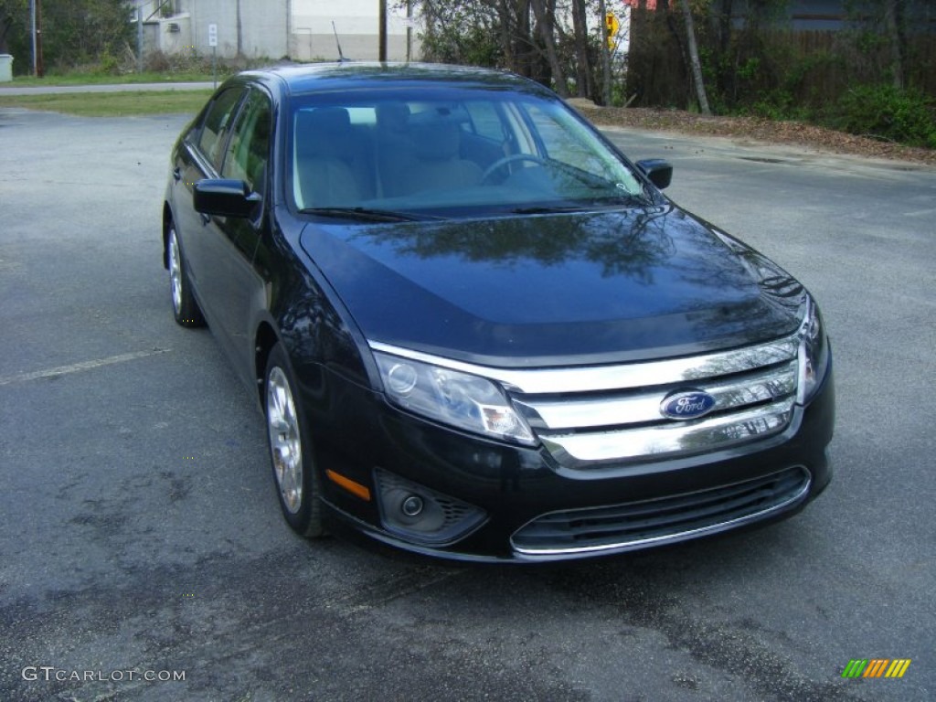 2010 Fusion SE - Atlantis Green Metallic / Medium Light Stone photo #1