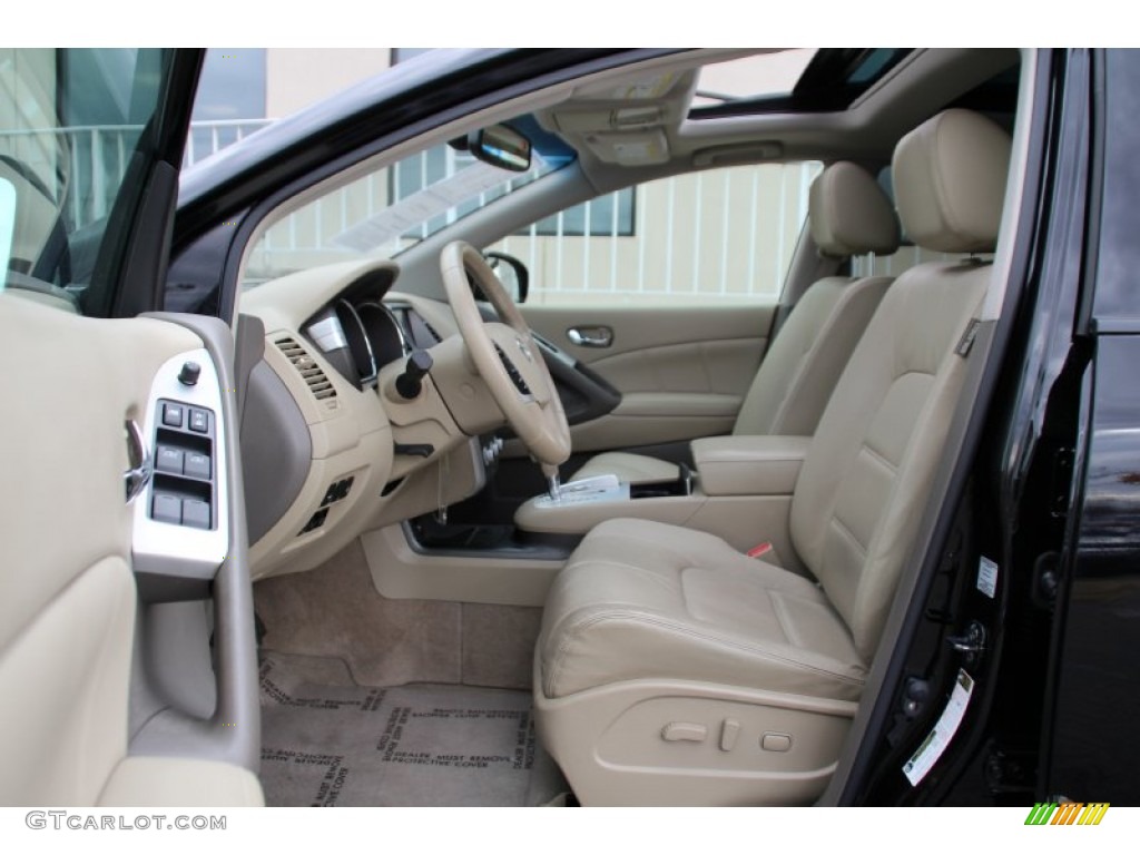2011 Nissan Murano SL AWD Front Seat Photo #102650164