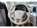 Beige 2011 Nissan Murano SL AWD Steering Wheel