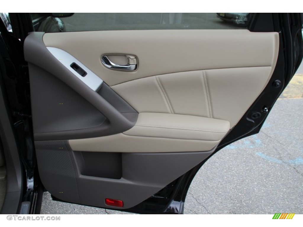 2011 Nissan Murano SL AWD Beige Door Panel Photo #102650425