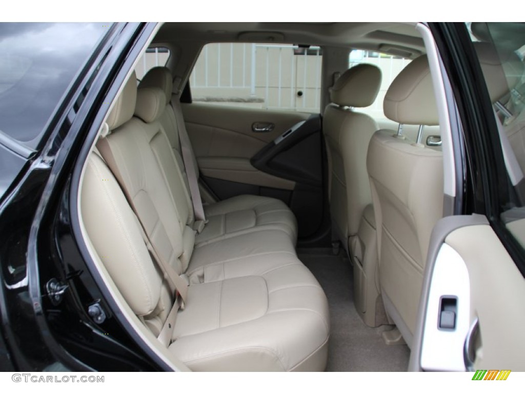 2011 Nissan Murano SL AWD Rear Seat Photo #102650464