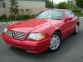 1995 Imperial Red Mercedes-Benz SL 500 Roadster  photo #1