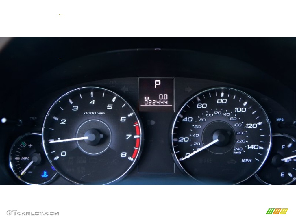 2012 Outback 2.5i Limited - Ruby Red Pearl / Off Black photo #15