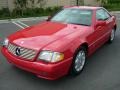 1995 Imperial Red Mercedes-Benz SL 500 Roadster  photo #2