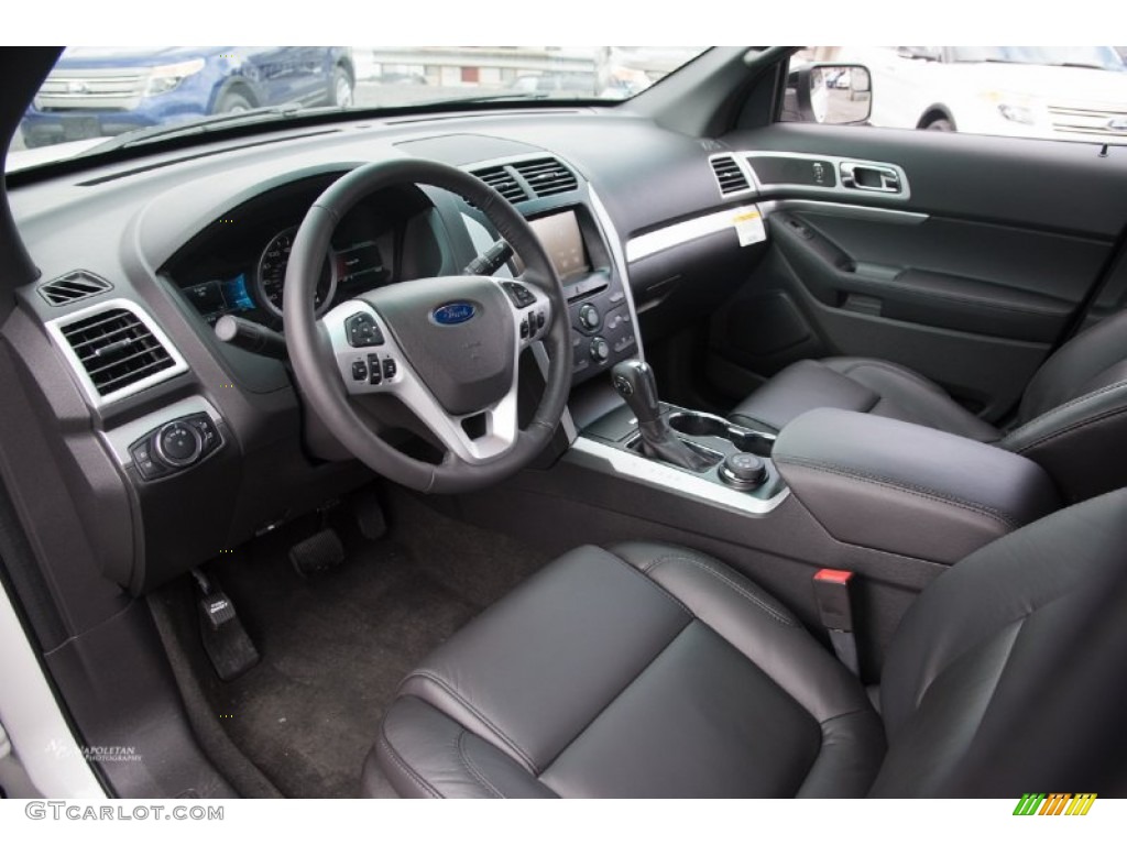 2015 Explorer XLT 4WD - White Platinum / Charcoal Black photo #6