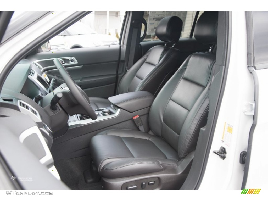 2015 Explorer XLT 4WD - White Platinum / Charcoal Black photo #7
