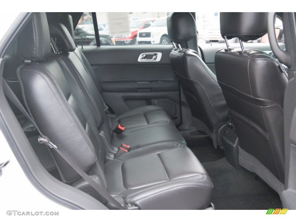 2015 Explorer XLT 4WD - White Platinum / Charcoal Black photo #8