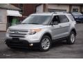 2015 Ingot Silver Ford Explorer XLT 4WD  photo #1