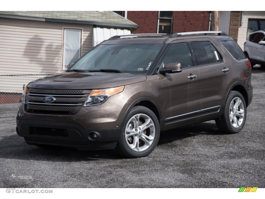 2015 Explorer Limited 4WD - Caribou / Charcoal Black photo #1