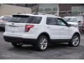 2015 Oxford White Ford Explorer XLT 4WD  photo #2