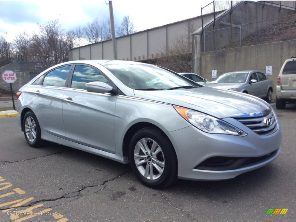 2014 Sonata GLS - Radiant Silver / Gray photo #3