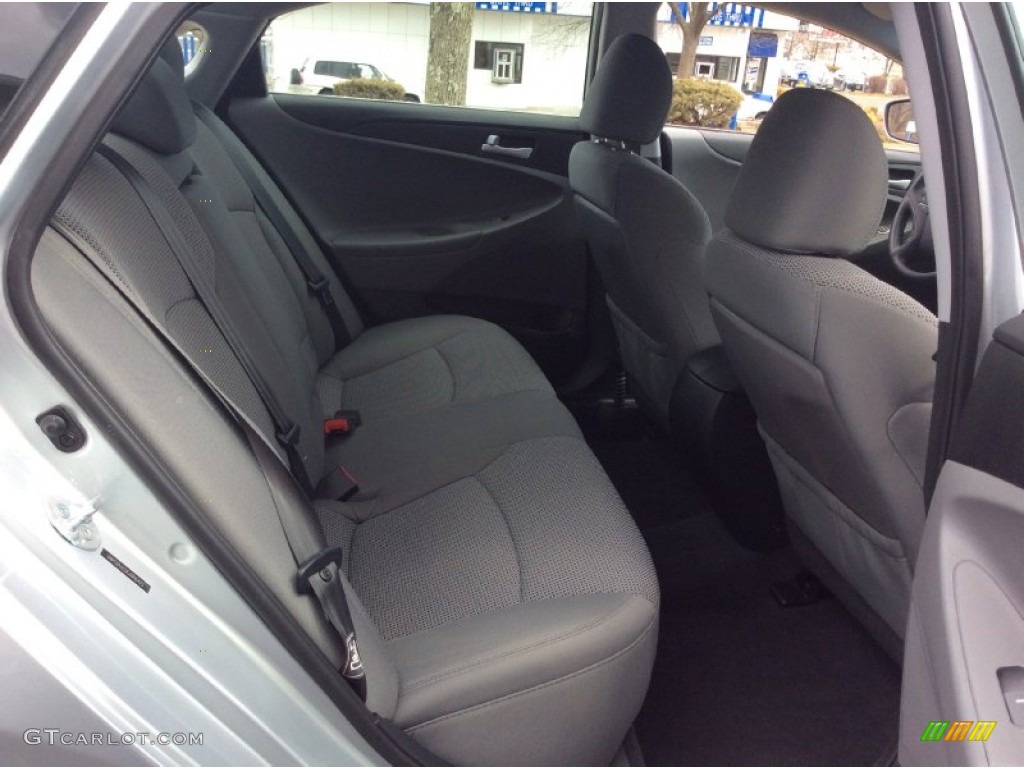 2014 Sonata GLS - Radiant Silver / Gray photo #22