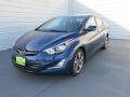 2015 Windy Sea Blue Hyundai Elantra Limited Sedan  photo #7