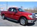 Ruby Red Metallic 2013 Ford F150 XLT SuperCab Exterior