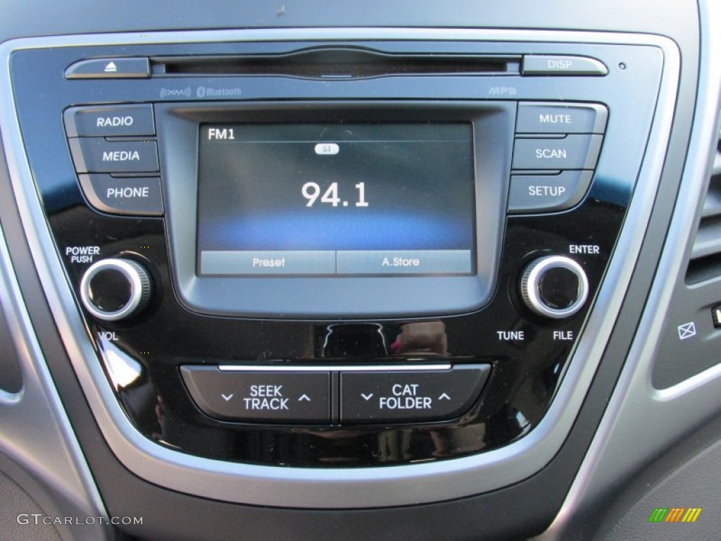 2015 Elantra Limited Sedan - Windy Sea Blue / Gray photo #27