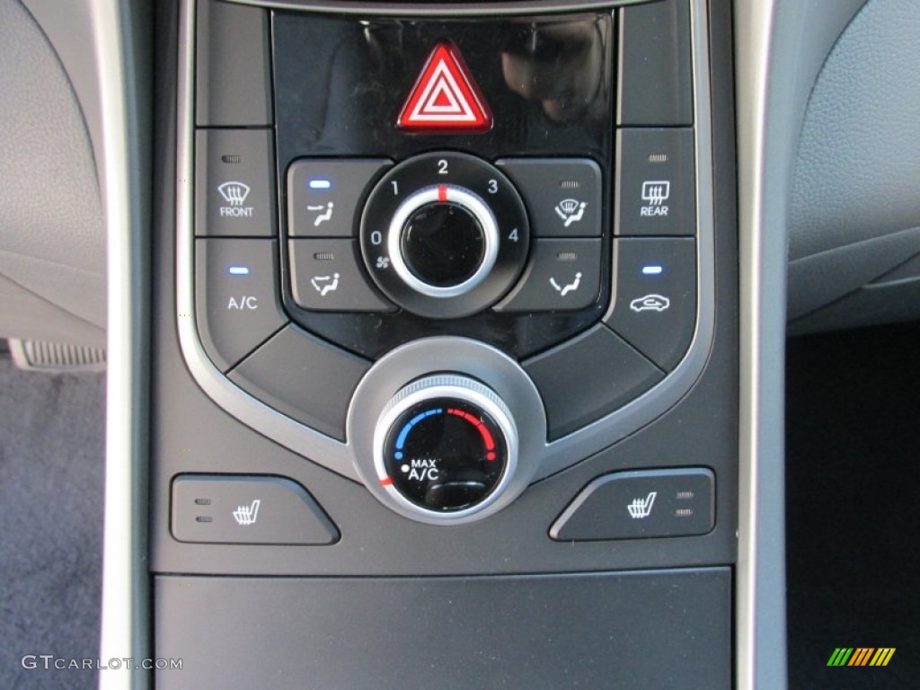 2015 Elantra Limited Sedan - Windy Sea Blue / Gray photo #28