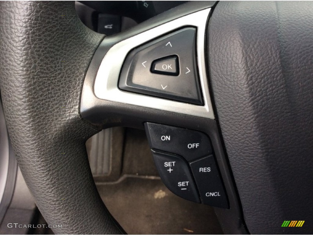 2014 Fusion SE - Ingot Silver / Charcoal Black photo #15