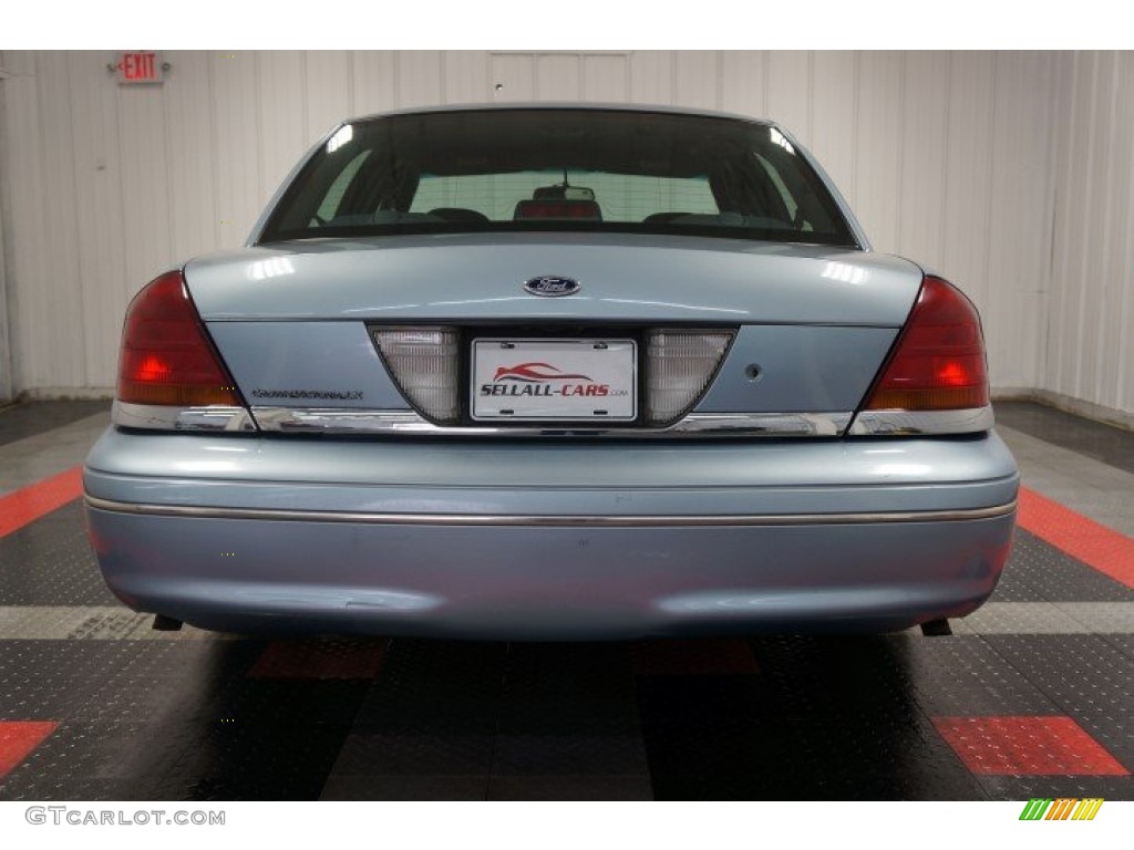 2001 Crown Victoria LX - Light Blue Metallic / Dark Charcoal photo #9