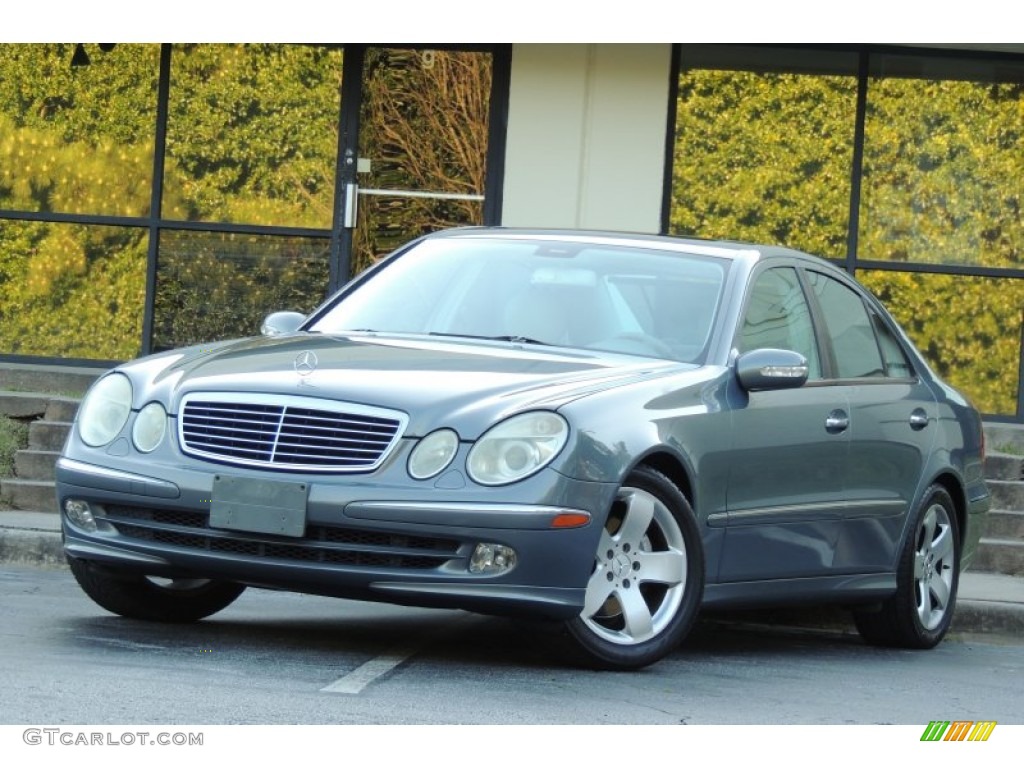 2004 E 500 Sedan - Tectite Grey Metallic / Stone photo #1
