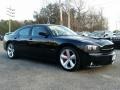 2010 Brilliant Black Crystal Pearl Dodge Charger SRT8  photo #9