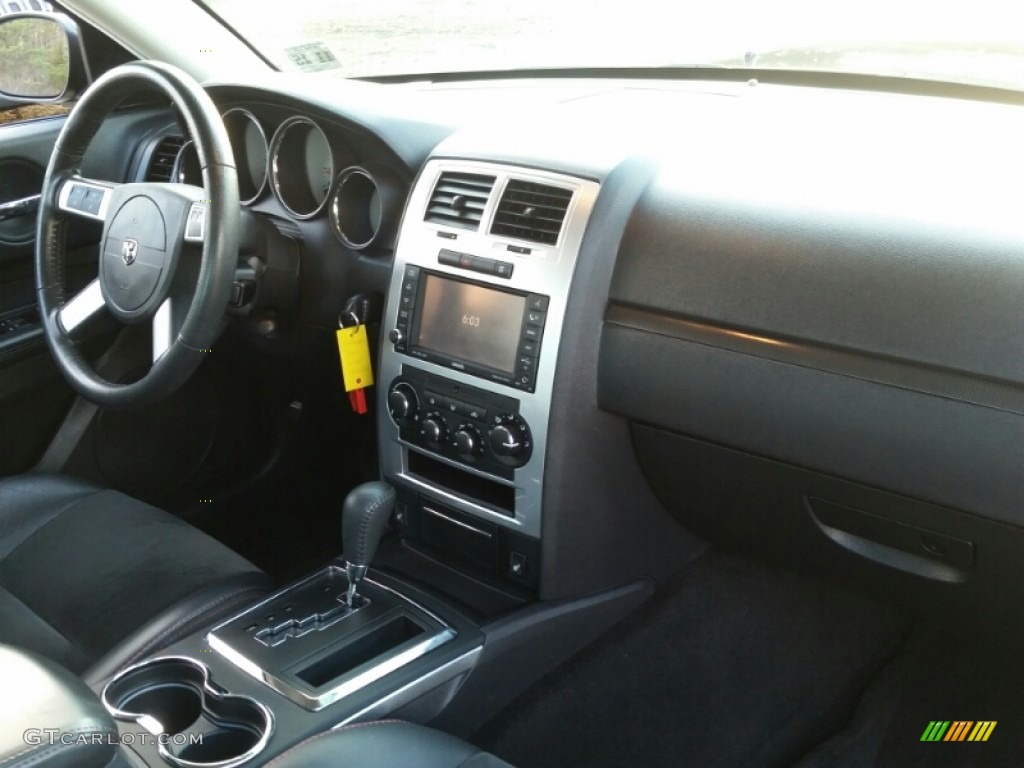 2010 Charger SRT8 - Brilliant Black Crystal Pearl / Dark Slate Gray photo #10