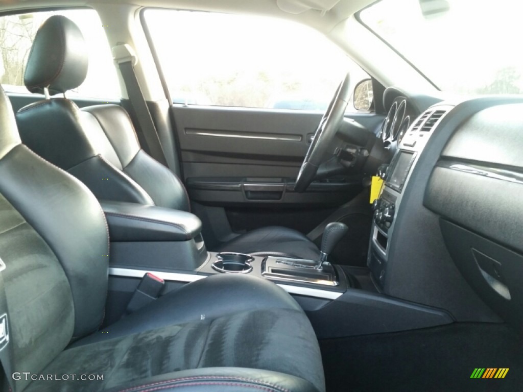2010 Charger SRT8 - Brilliant Black Crystal Pearl / Dark Slate Gray photo #11