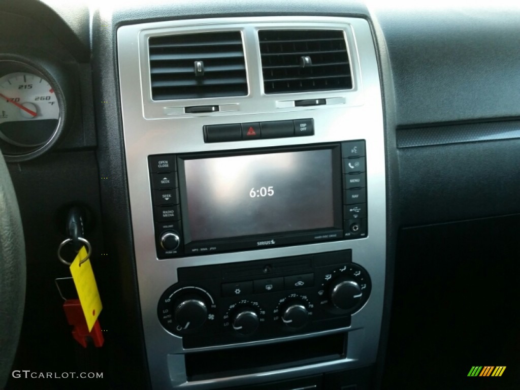 2010 Charger SRT8 - Brilliant Black Crystal Pearl / Dark Slate Gray photo #20