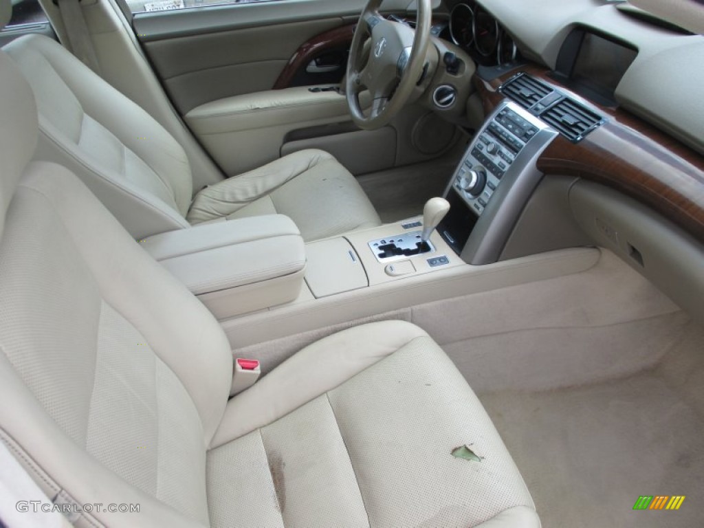 2005 RL 3.5 AWD Sedan - Nighthawk Black Pearl / Parchment photo #6