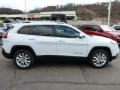 2015 Bright White Jeep Cherokee Limited 4x4  photo #7