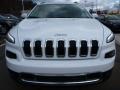 2015 Bright White Jeep Cherokee Limited 4x4  photo #9