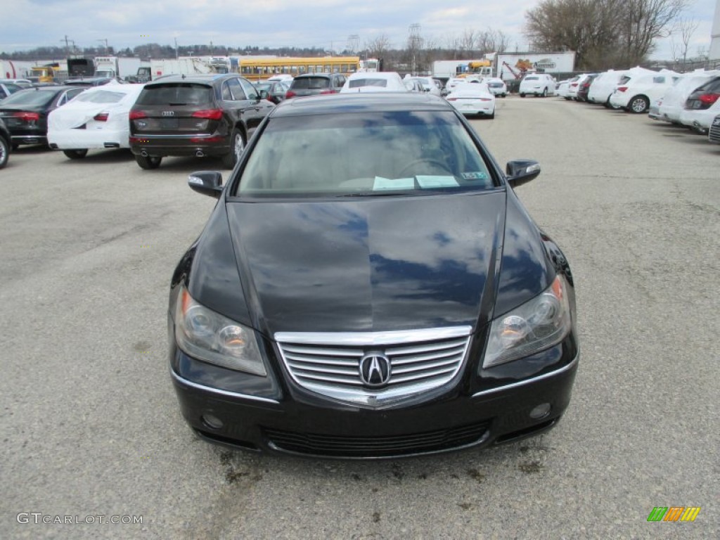 2005 RL 3.5 AWD Sedan - Nighthawk Black Pearl / Parchment photo #10