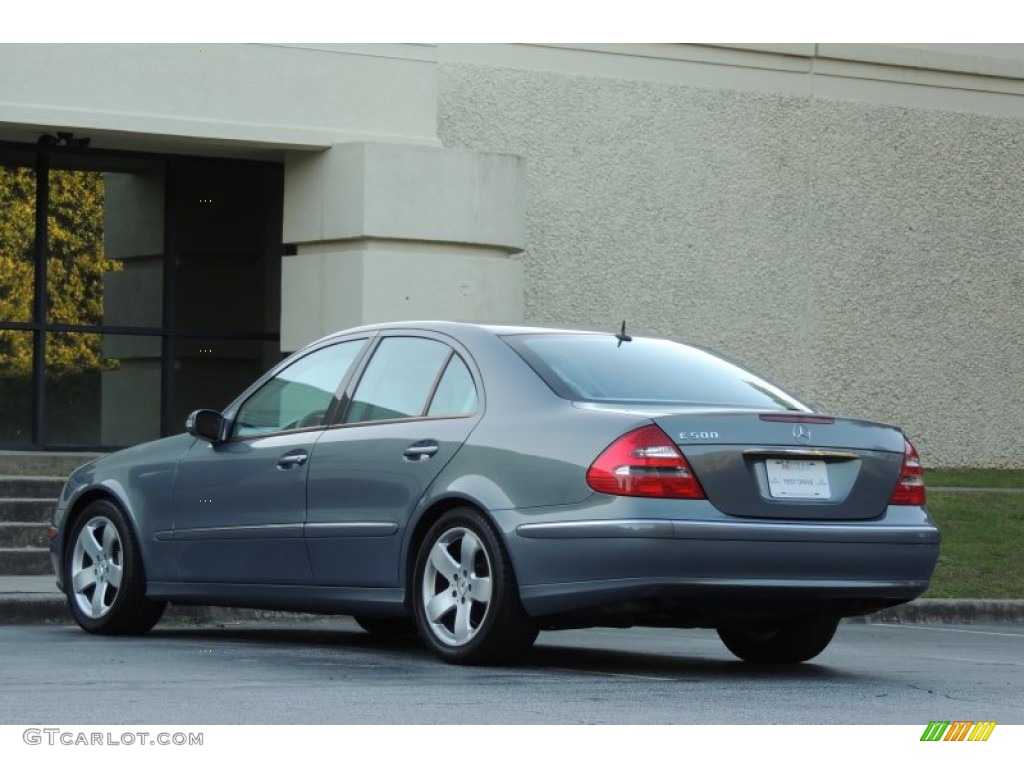 2004 E 500 Sedan - Tectite Grey Metallic / Stone photo #49