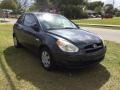 2007 Charcoal Gray Hyundai Accent GS Coupe  photo #6