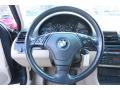 2000 BMW 3 Series Sand Interior Steering Wheel Photo