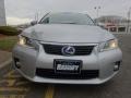 2012 Tungsten Silver Pearl Lexus CT 200h Hybrid Premium  photo #2