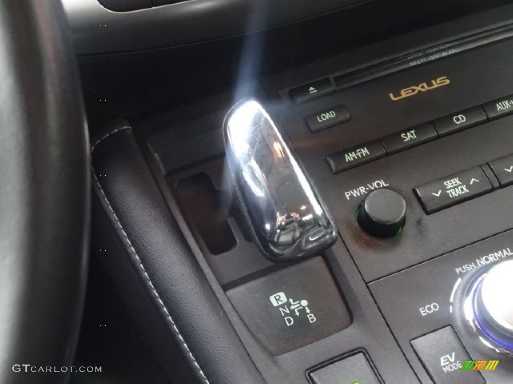 2012 CT 200h Hybrid Premium - Tungsten Silver Pearl / Black photo #22