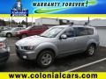 Cool Silver Metallic 2010 Mitsubishi Outlander ES 4WD