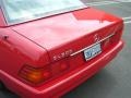 1995 Imperial Red Mercedes-Benz SL 500 Roadster  photo #17