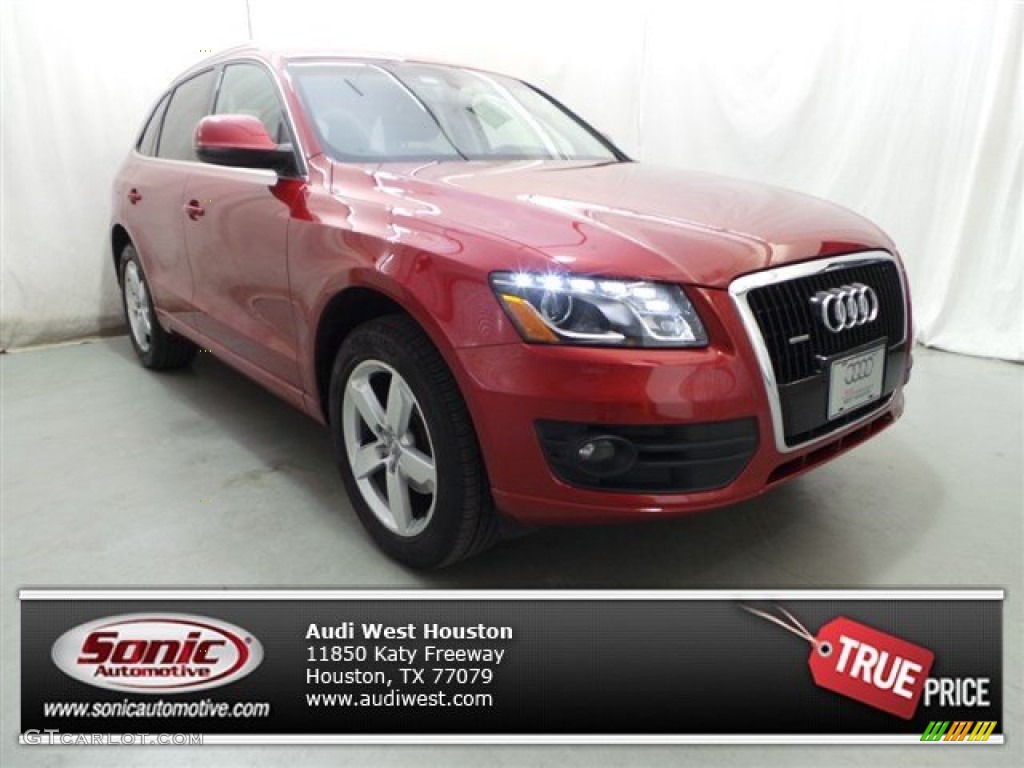 2010 Q5 3.2 quattro - Garnet Red Pearl Effect / Black photo #1