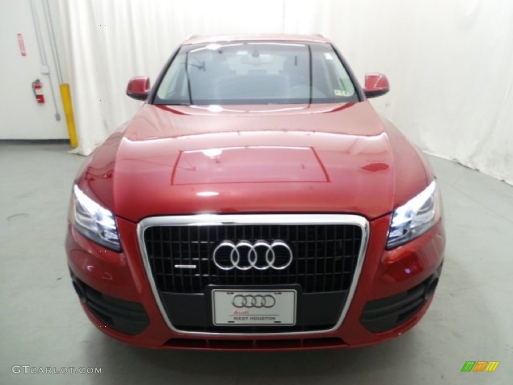 2010 Q5 3.2 quattro - Garnet Red Pearl Effect / Black photo #2
