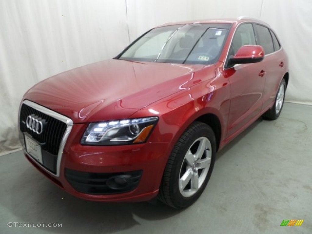 2010 Q5 3.2 quattro - Garnet Red Pearl Effect / Black photo #3