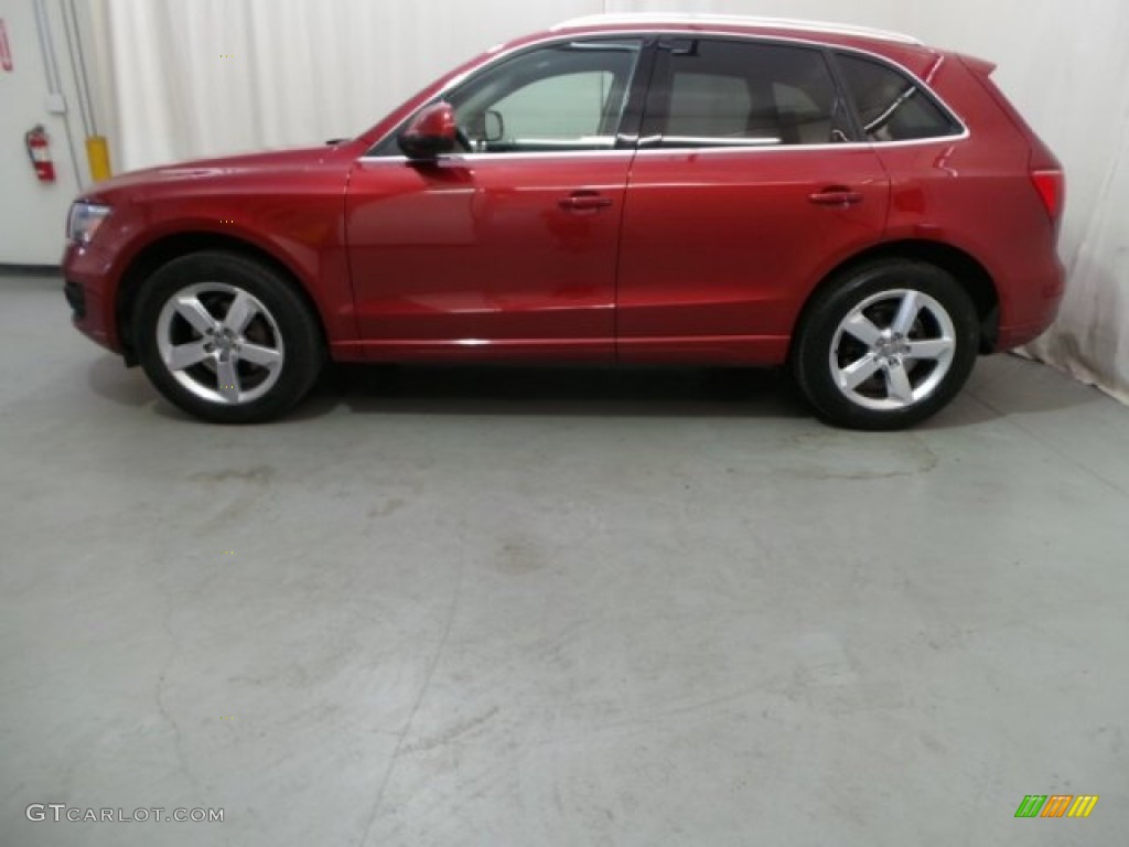 2010 Q5 3.2 quattro - Garnet Red Pearl Effect / Black photo #4