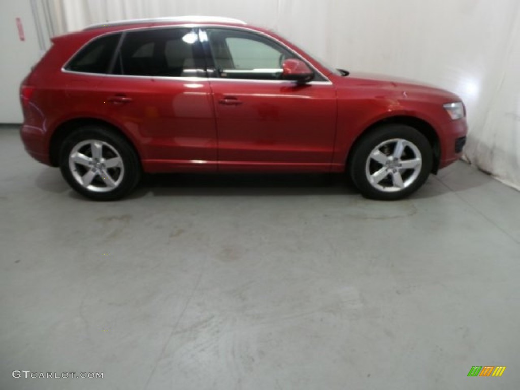 2010 Q5 3.2 quattro - Garnet Red Pearl Effect / Black photo #7